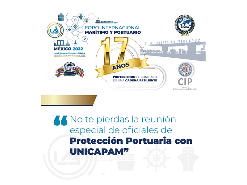 Alistan Foro Internacional Marítimo-Portuario México 2022