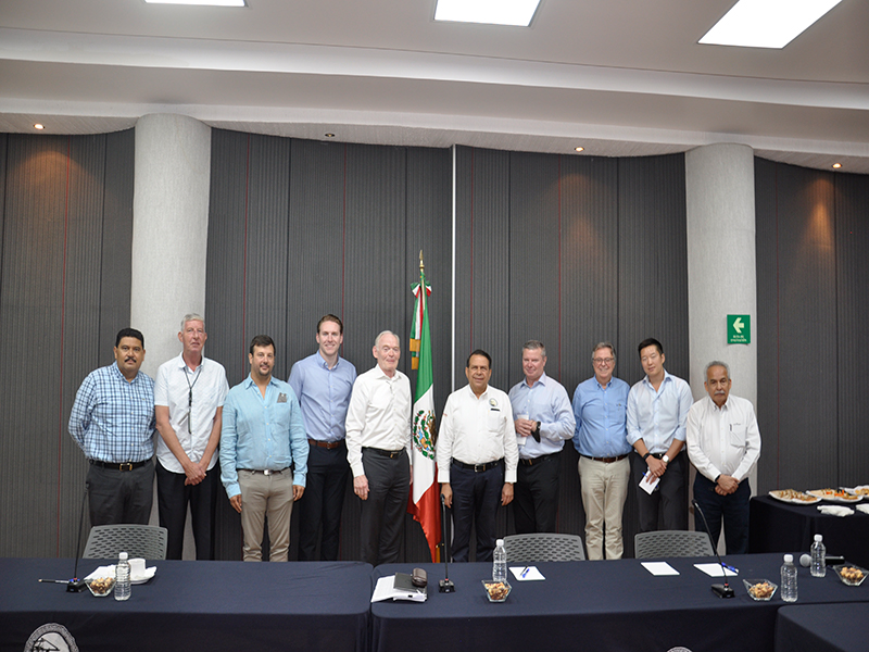 Alta Dirección de Grupo Carrix visita terminales de SSA México