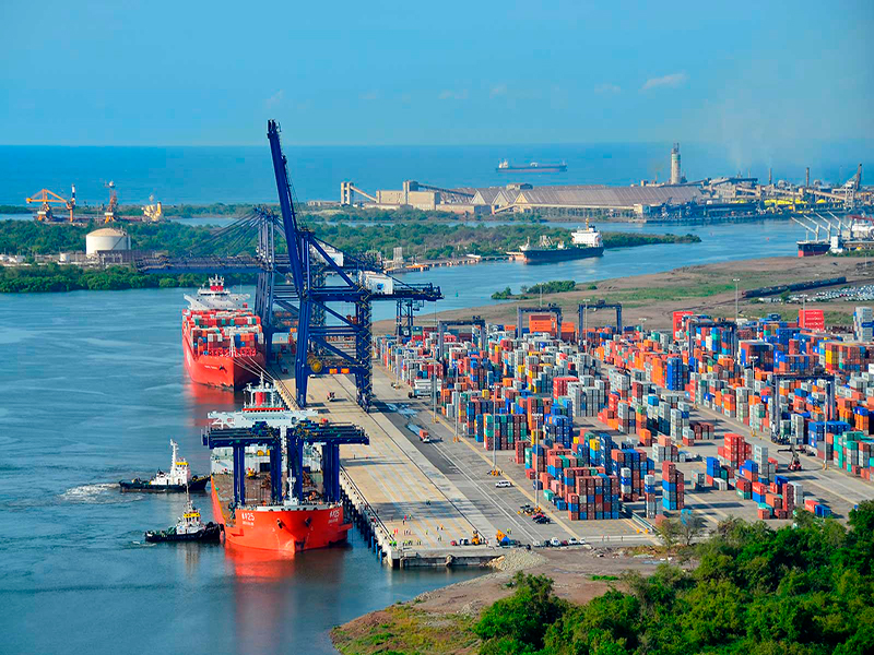 Crece carga total de puertos 7.3% en 2021; contenedores avanzan a 7.8 millones