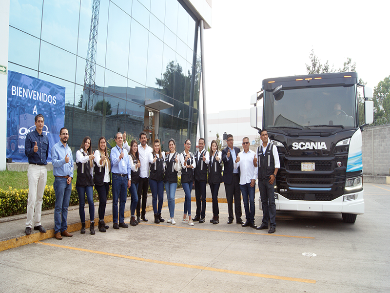 Onest Logistics rodará en México primer camión eléctrico Scania