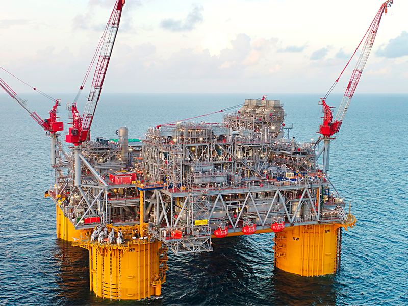 Shell encarga a Bilfinger mantenimiento de nueve plataformas en el Golfo de México
