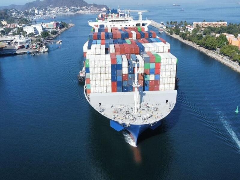 Eternity reporta una caída del 14.88% en flete Asia-México en diciembre