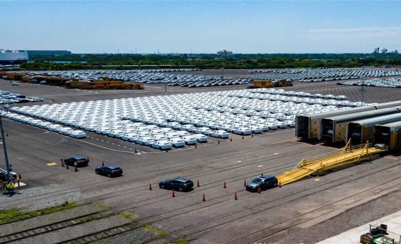 México reporta caída del 4% en movimiento portuario de vehículos en T126