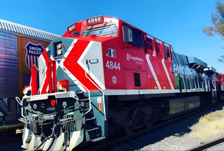 Tráfico ferroviario mexicano termina la semana 48 con caída de 5.4%