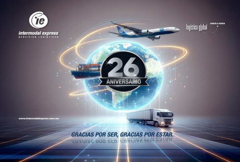 Intermodal Express, 26 años contribuyendo al comercio exterior y logística en México