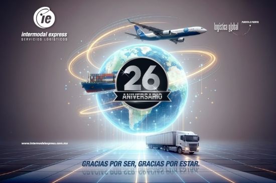 Intermodal Express, 26 años contribuyendo al comercio exterior y logística en México
