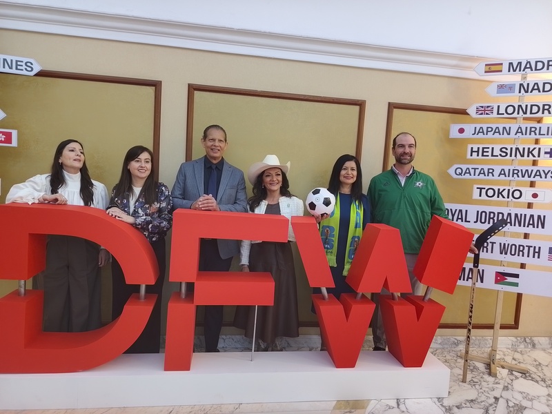 DFW prevé aumento de hasta 10% en pasajeros por el Mundial de Fútbol