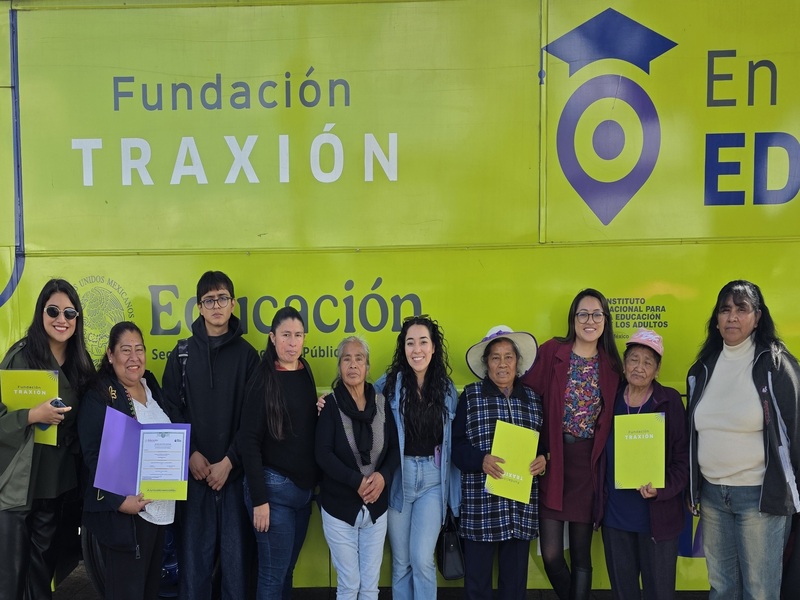 Fundación TRAXION benefició a más de medio millón de personas en el 2025.