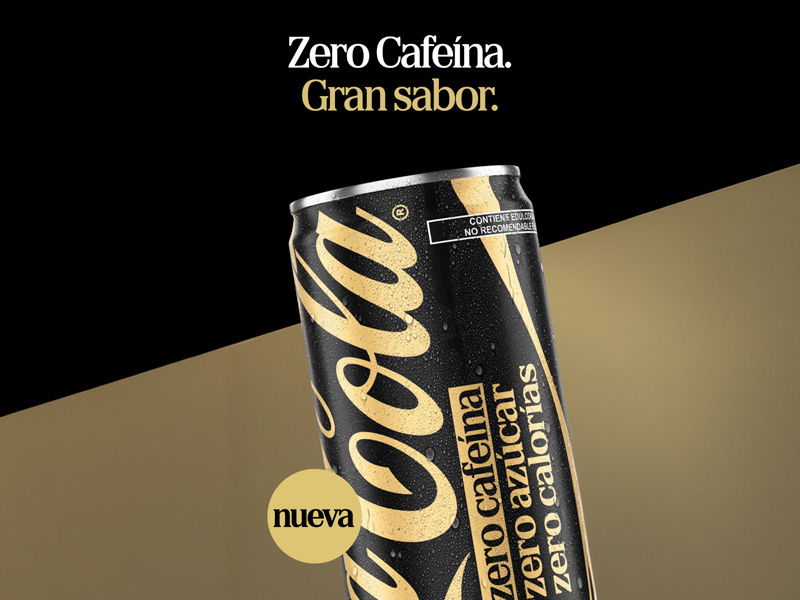 Coca-Cola lanza versión Zero Sin Cafeína en México