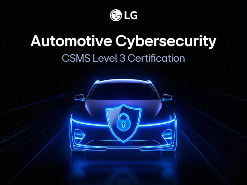 LG obtiene certificación avanzada en ciberseguridad vehicular
