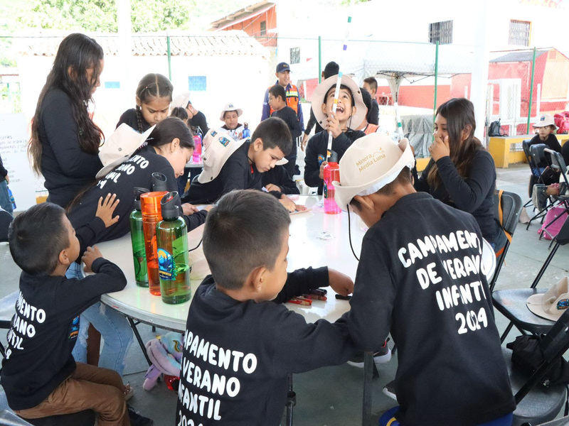 Destaca Media Luna la minería y el medio ambiente en la sexta edición del Campamento de Verano Infantil