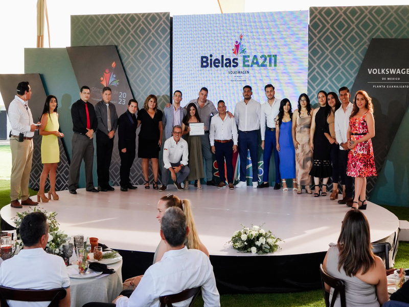 VW Guanajuato premia en Olimpiadas de Producción
