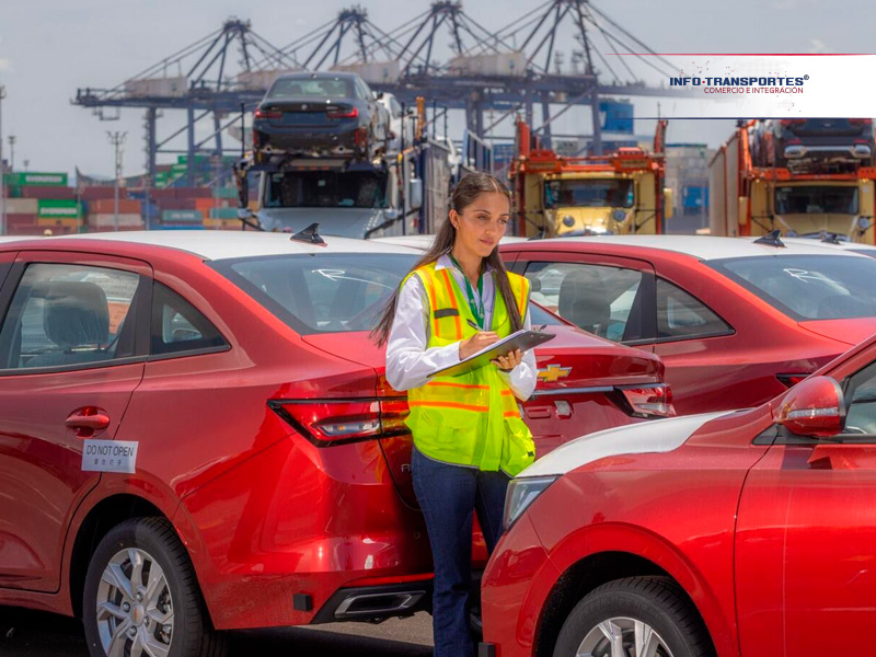 Baja 6.5% movimiento de vehículos en puertos de enero-octubre