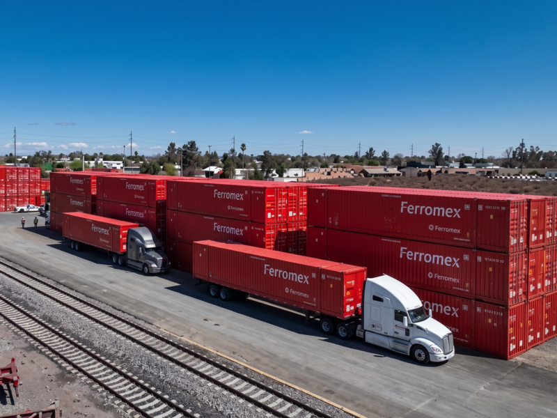 Red de terminales intermodales alcanza 74 instalaciones por crecimiento ferroviario