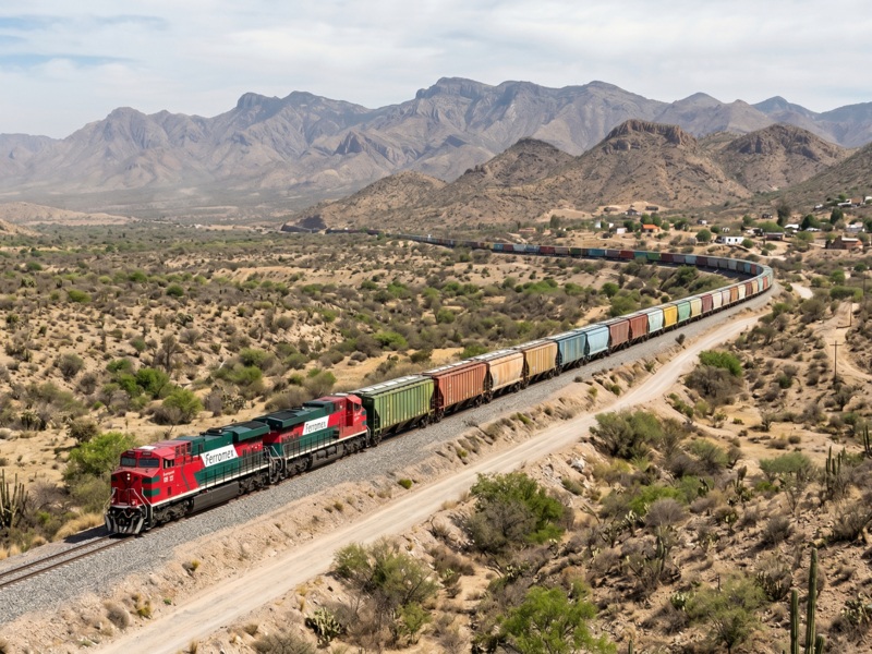 Ferrocarriles de carga mexicanos dominan crecimiento de Norteamérica en 2026